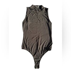 Dark green Sleeveless bodysuit